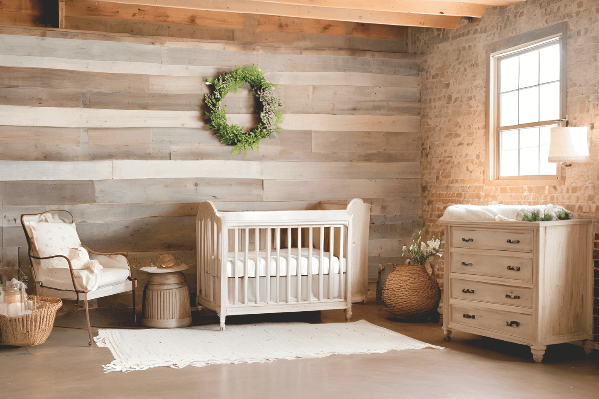 Country themed baby nursery online