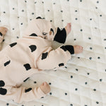 Soft, padded baby play mat with vibrant, contrasting colors and playful patterns.