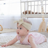 Linen Infant Play Mat in Living Room