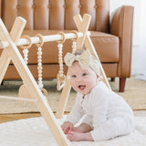aby Lying on Linen Infant Play Mat