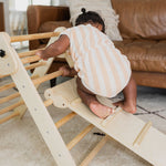 Montessori Climber with Foldable Triangle and Ramp