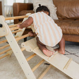 Montessori Climber with Foldable Triangle and Ramp