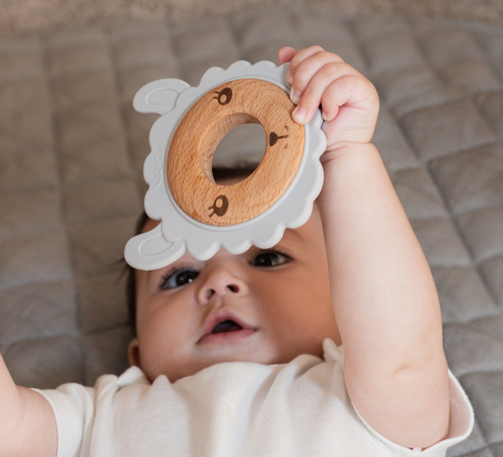 Silicone & Wood Teethers Poppyseed Play