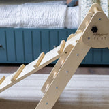 Child Balancing on Beam and Stepping Stones