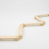 Versatile wooden balance beam for active play.