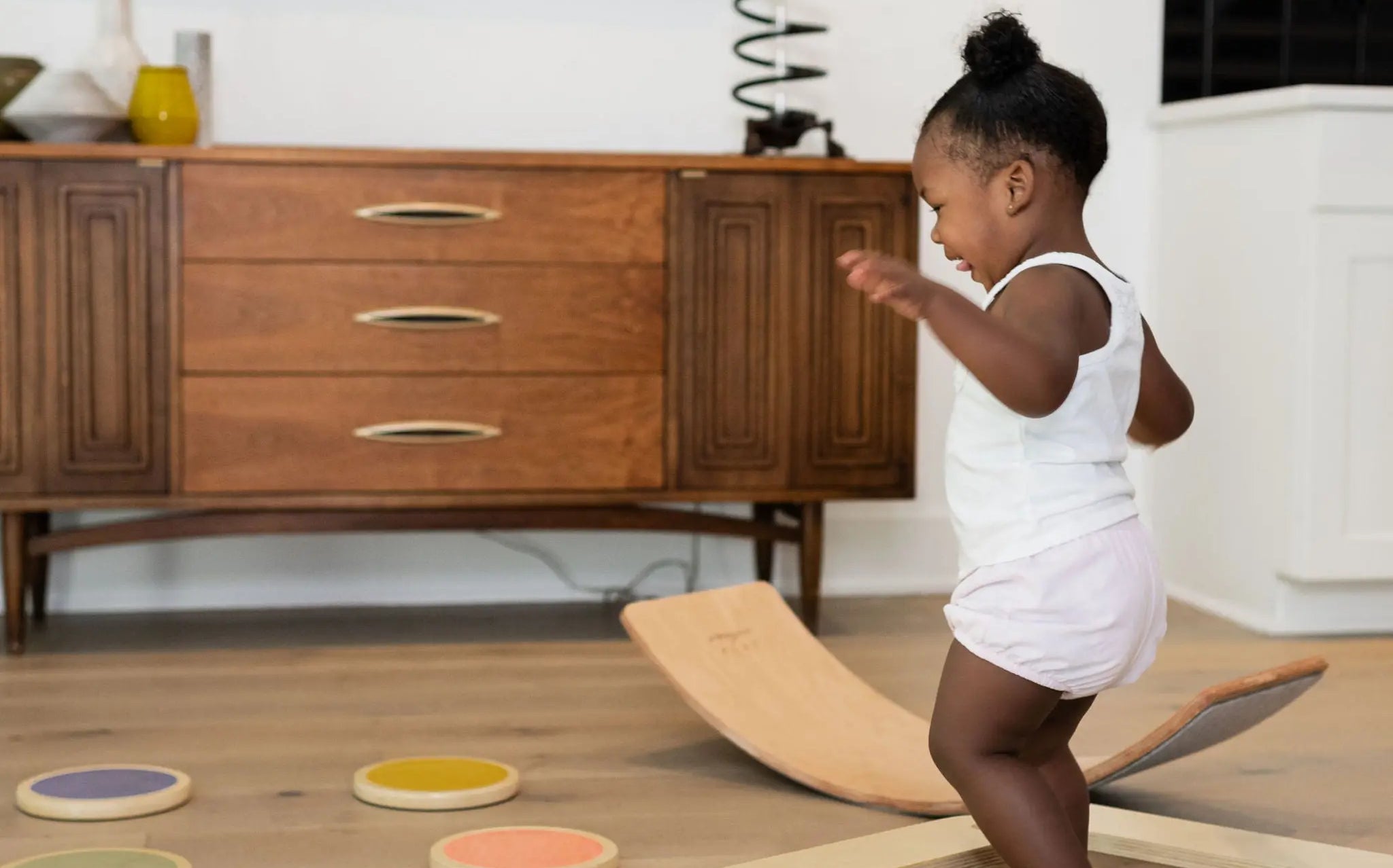 Ultimate Balance Bundle featuring a balance beam, stepping stones, and balance board.