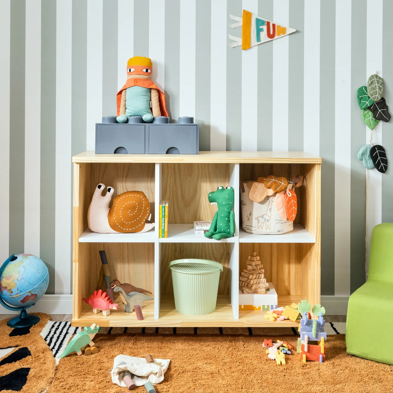 Montessori Shelf for Your Child's Playroom