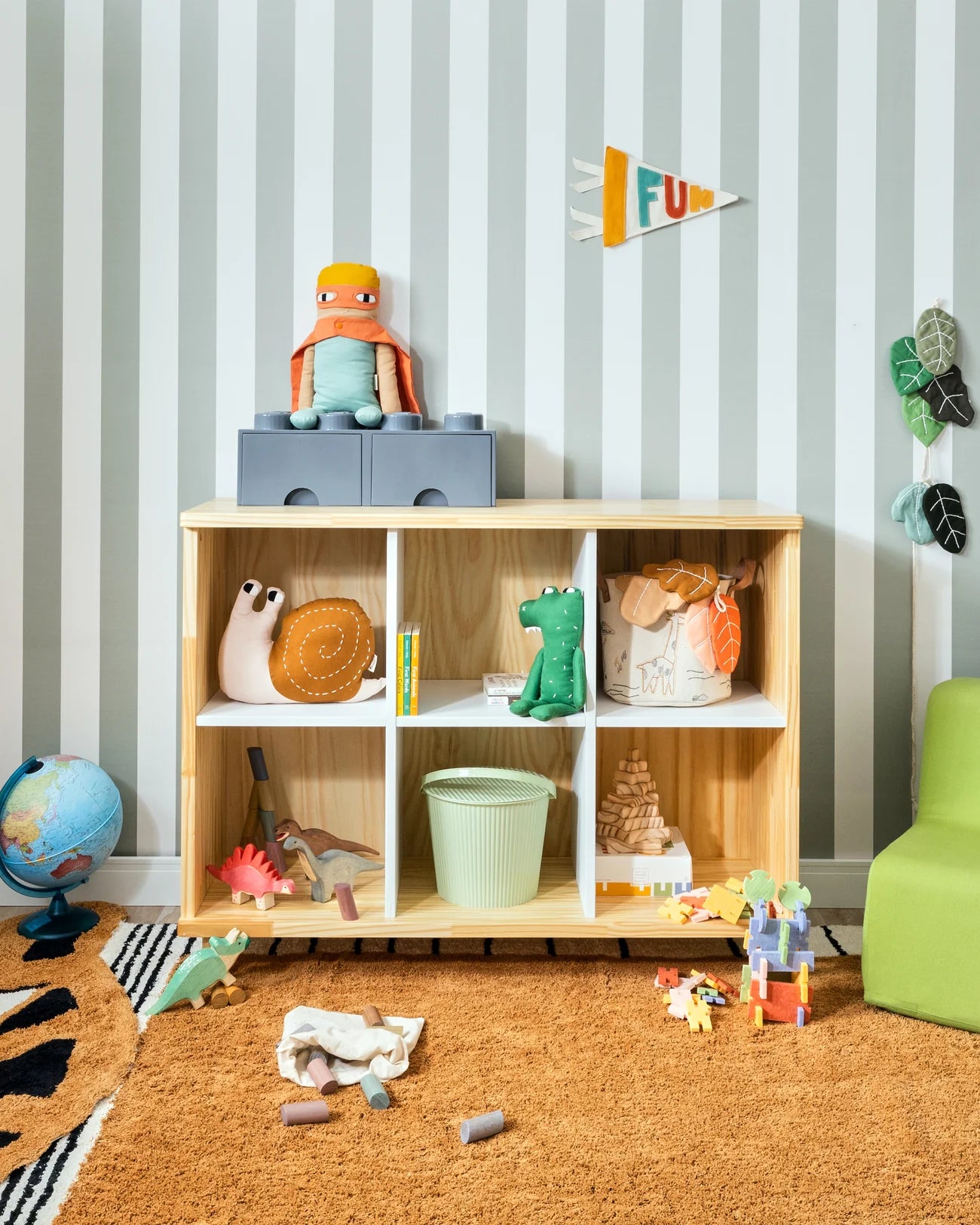 Montessori Shelf for Your Child's Playroom