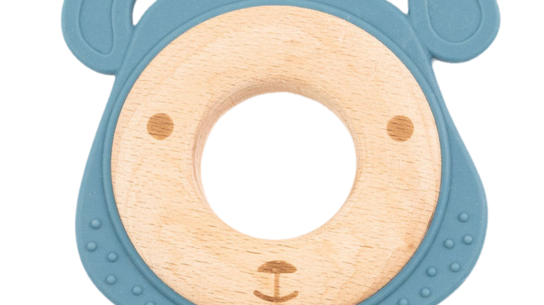 Silicone Wood Teethers Poppyseed Play