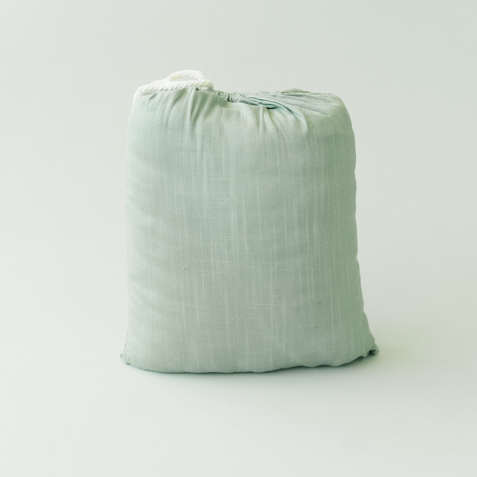 Linen Round Mat | Olive Green