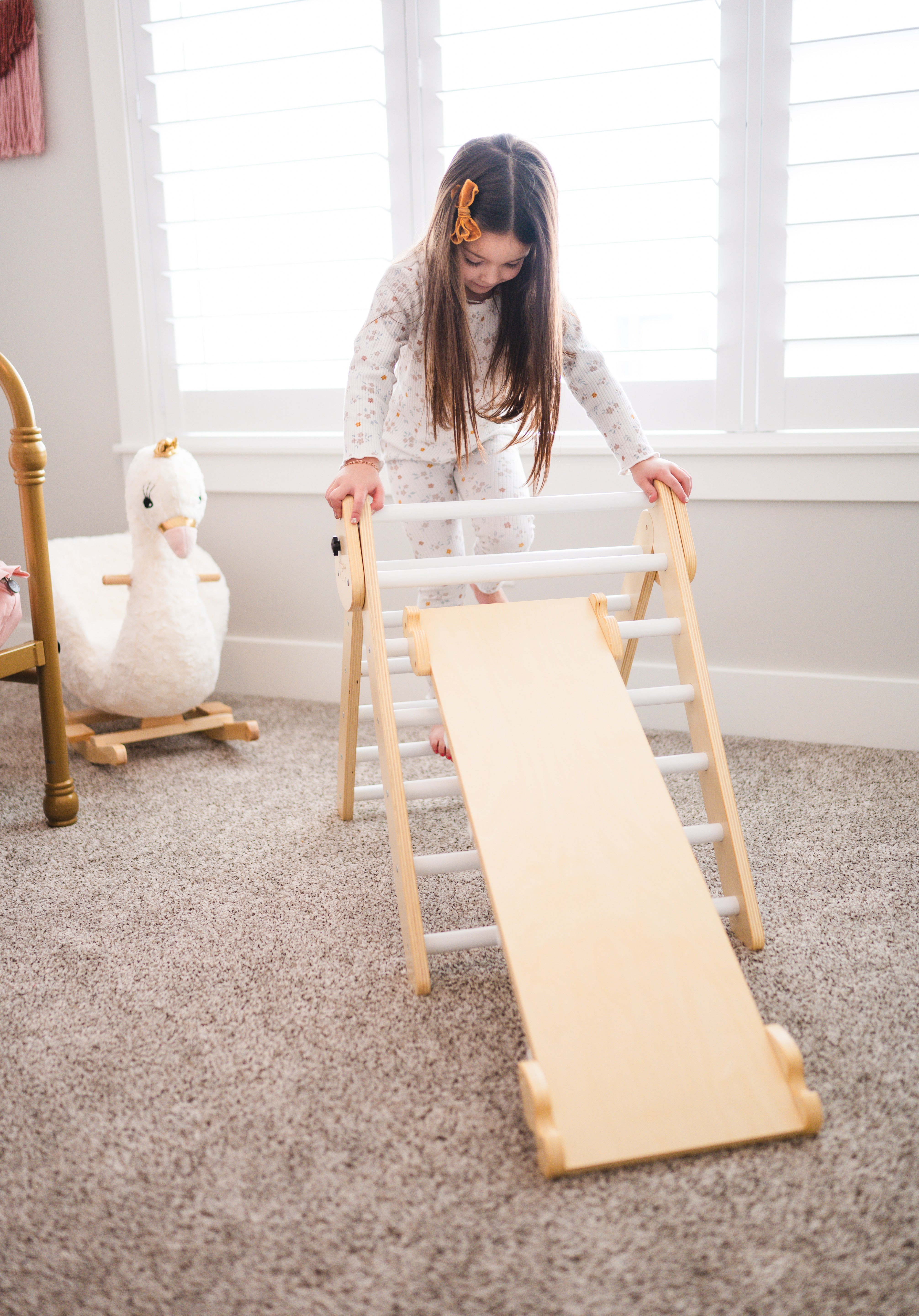 Ultimate Climbing Set | Climbing Arch, Climbing Triangle & Ramp - Poppyseed Play
