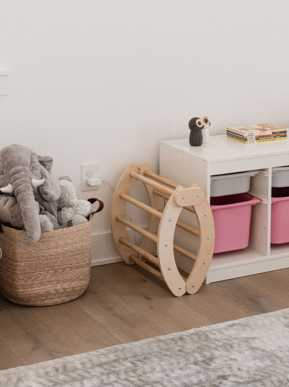 Eco-friendly Foldable Climbing Arch by Poppyseed Play for children