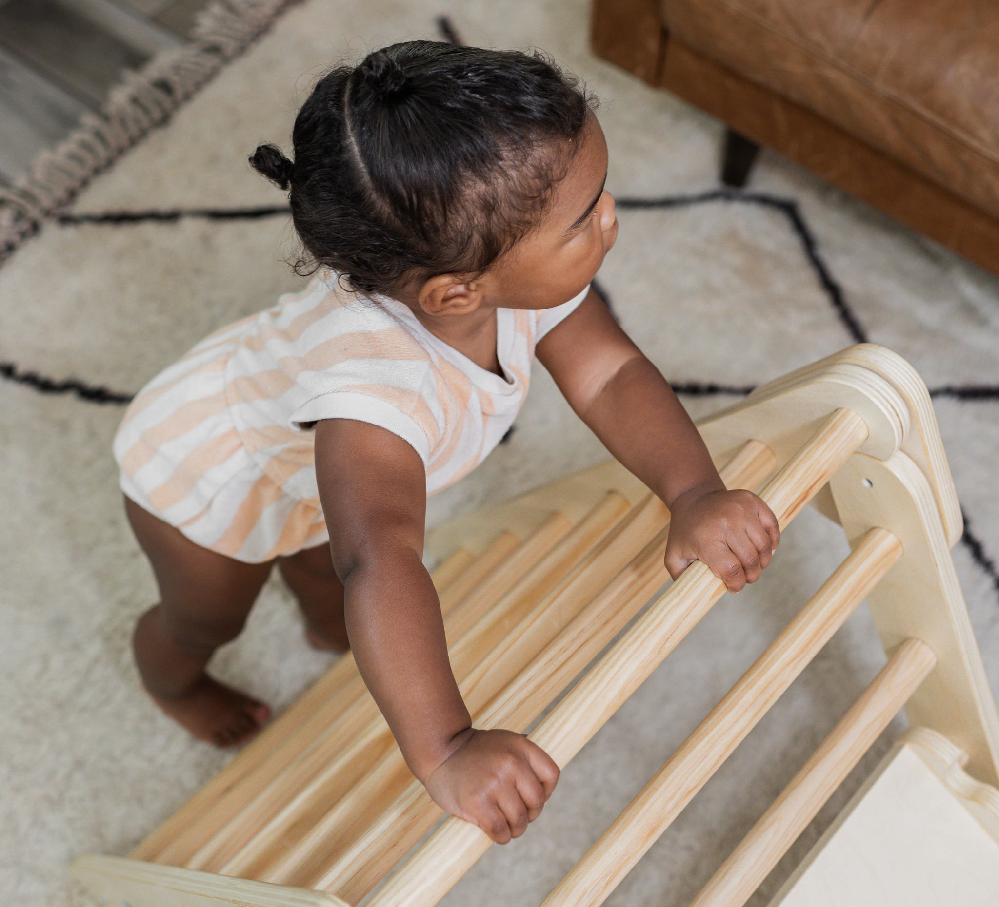 Ramp of Montessori Climber in Use