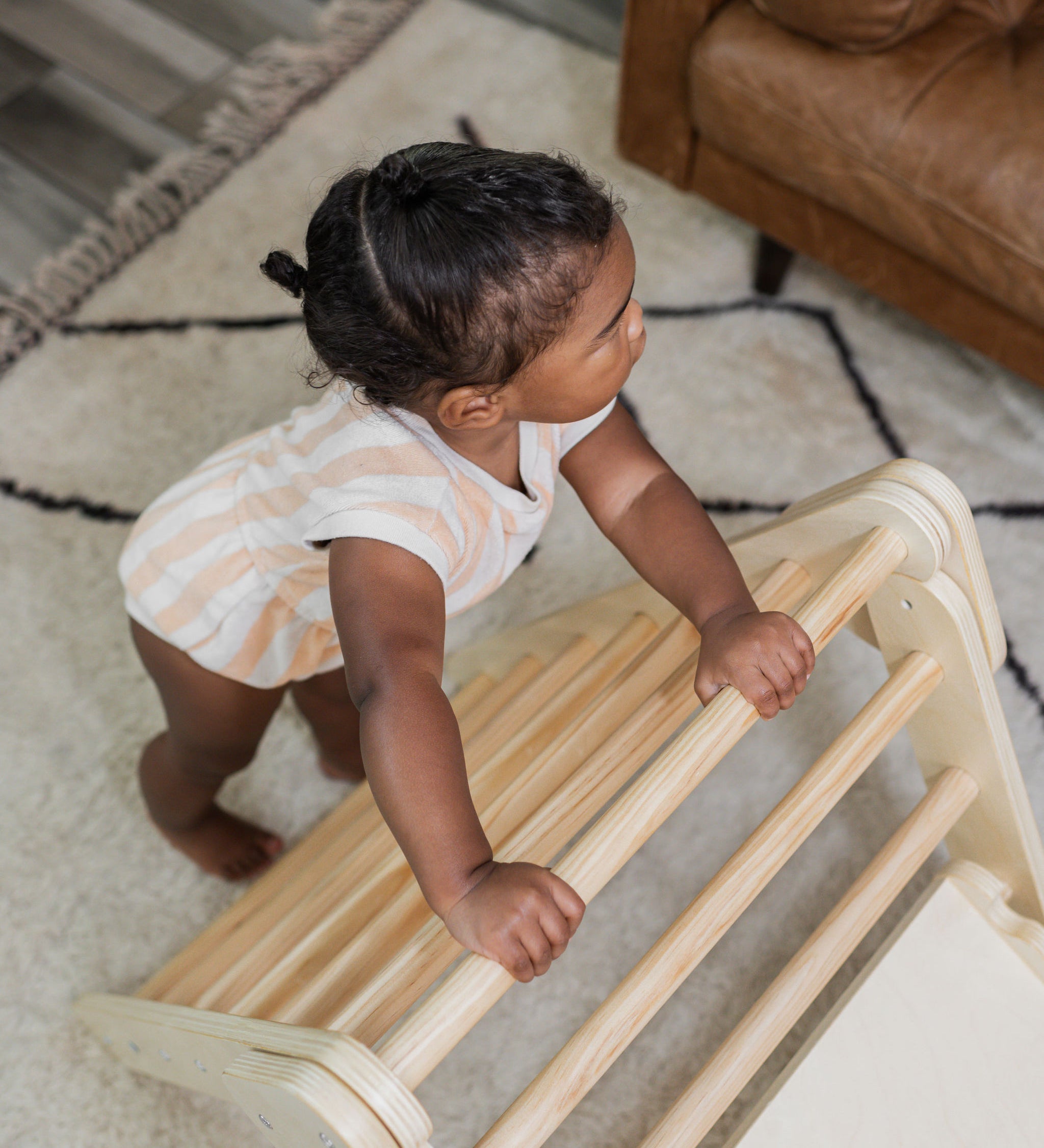 Ramp of Montessori Climber in Use