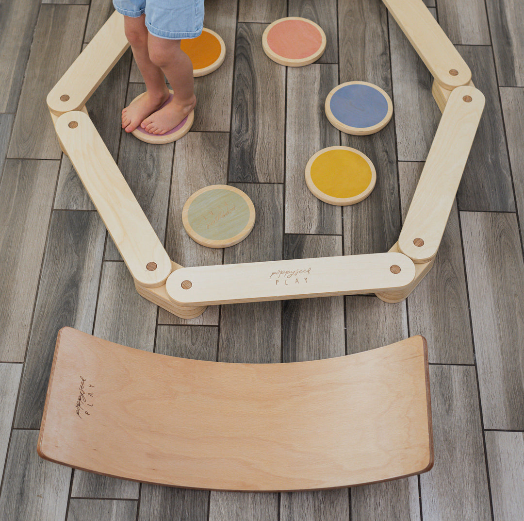 Ultimate Balance Bundle | Balance Beam, Stepping Stones, & Balance Boa ...