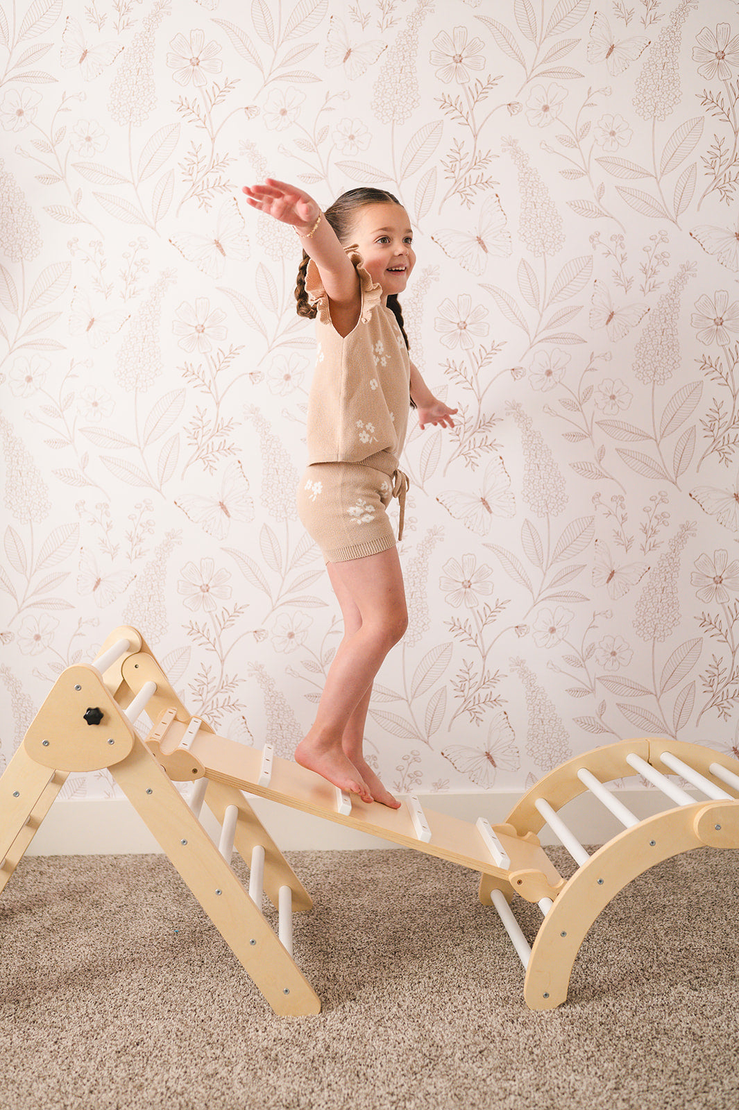 Ultimate Climbing Set | Climbing Arch, Climbing Triangle & Ramp - Poppyseed Play