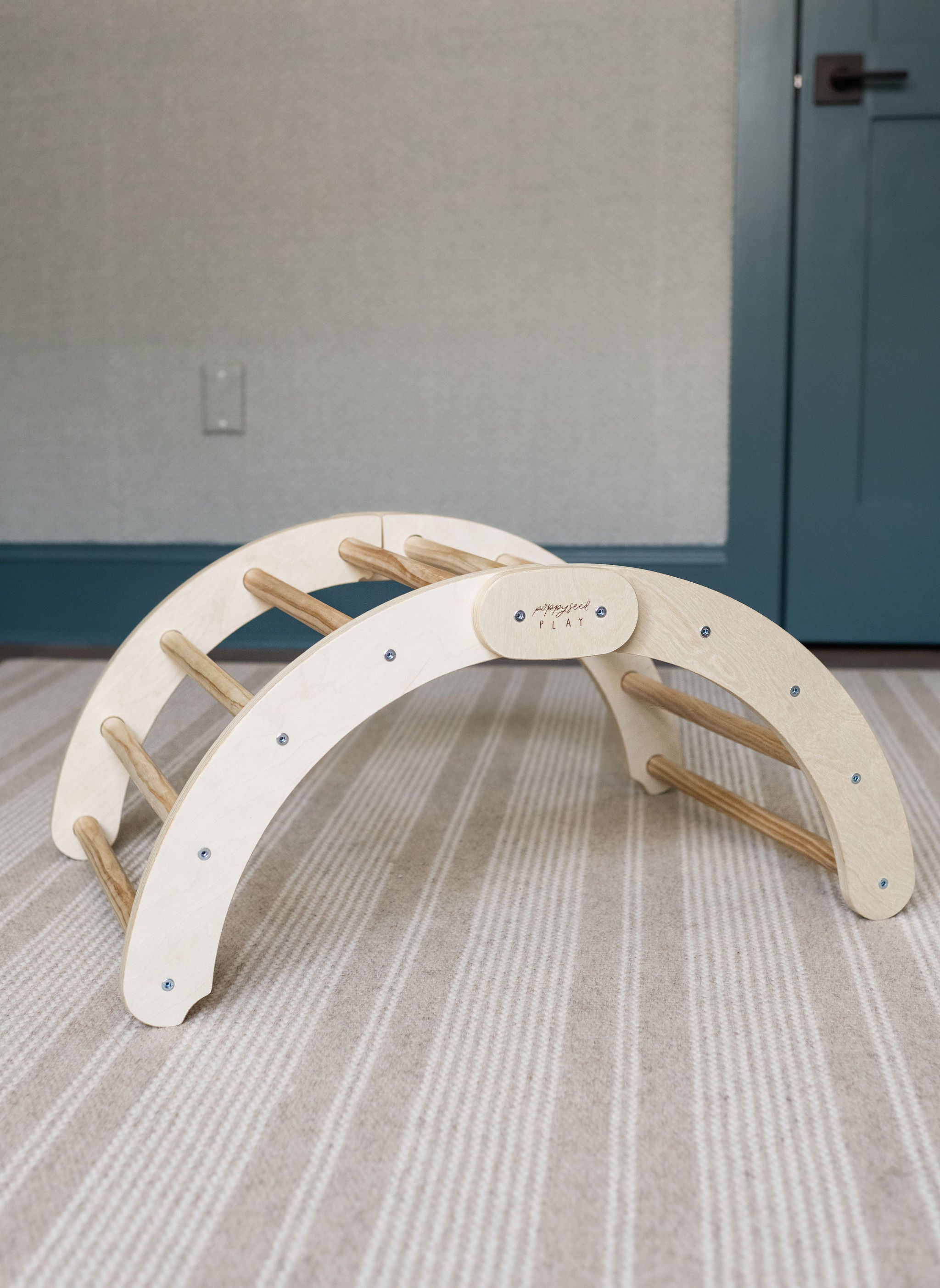 Poppyseed Play Foldable Climbing Arch & Rocker