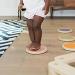 Mini Balance Bundle | Balance Beam & Stepping Stones - Poppyseed Play