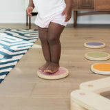 Mini Balance Bundle | Balance Beam & Stepping Stones - Poppyseed Play