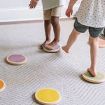 Stepping Stones Arranged in Play Area